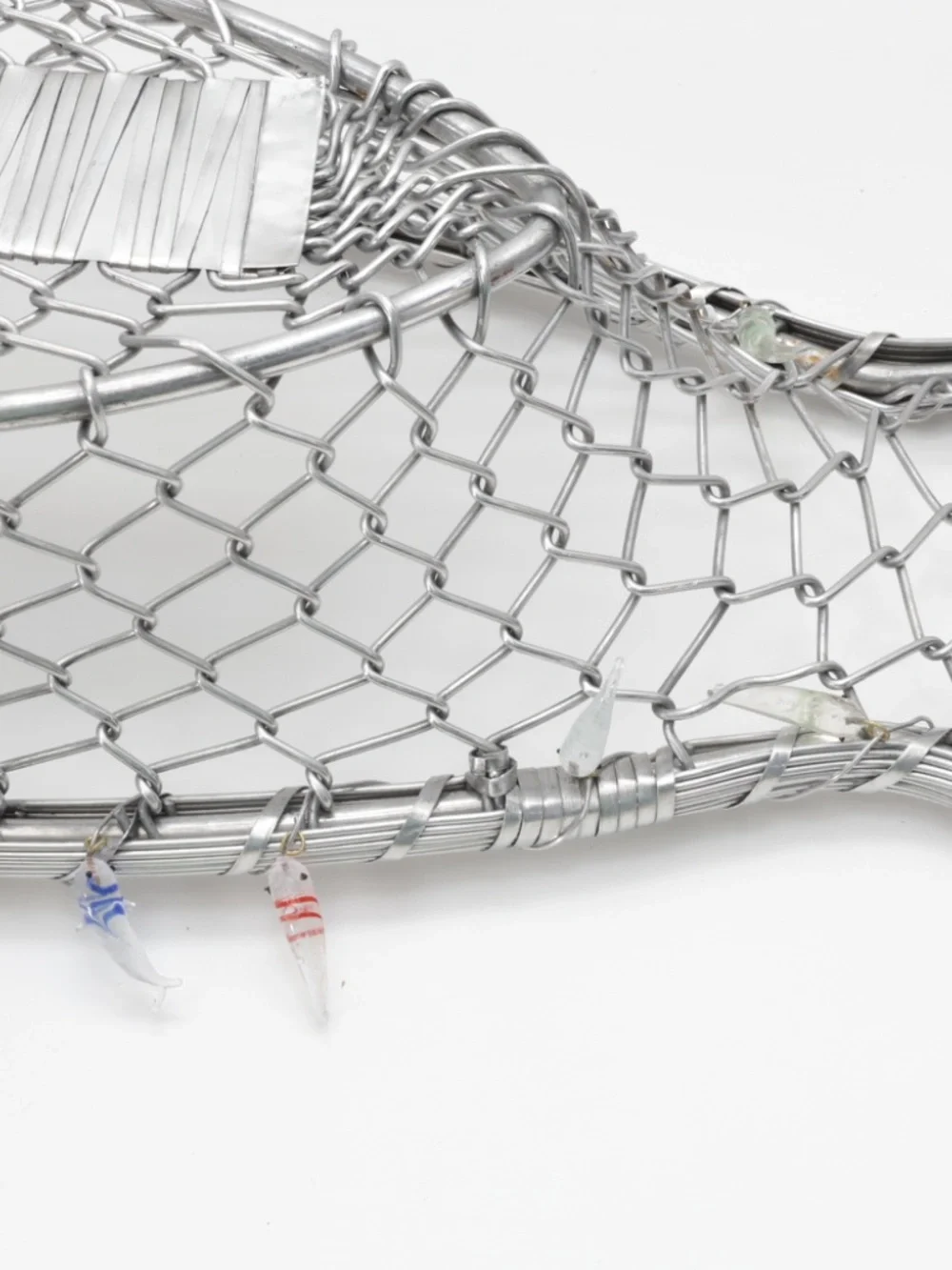 Wire Fish Basket Aluminum Chain Link Large 21